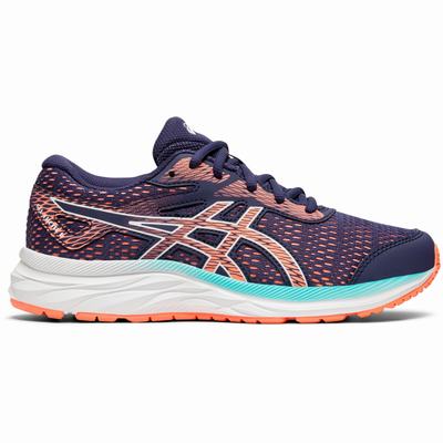 Gyerek Asics Gel-Excite 6 GS Futócipő AS9432186 Lila/Narancssárga Korall